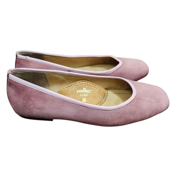 Seychelles City Streets Rose Suede Leather Ballet Flats Seychelles Size 10 - Picture 3 of 15